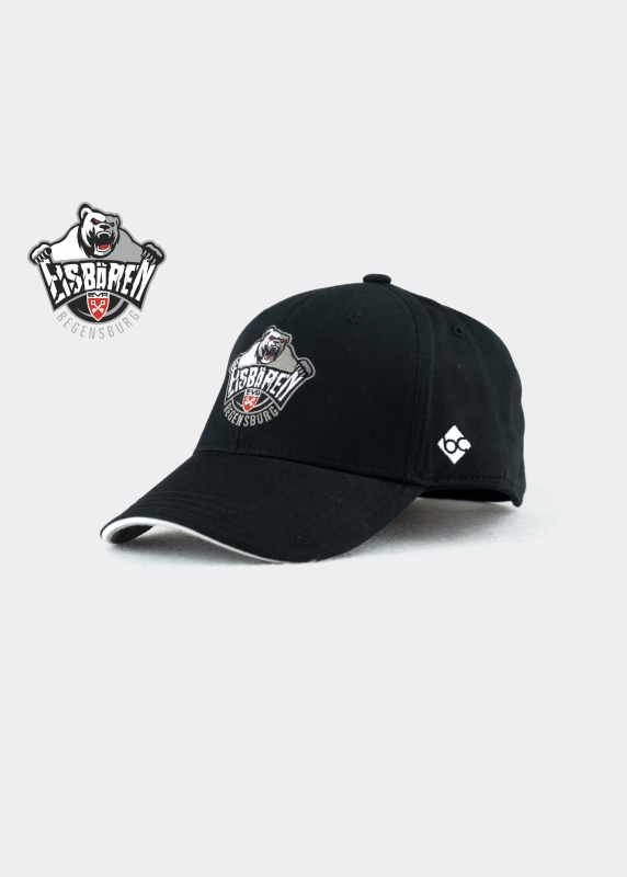 Cap "Eisbären Regensburg" - schwarz 2.0 (Curved)